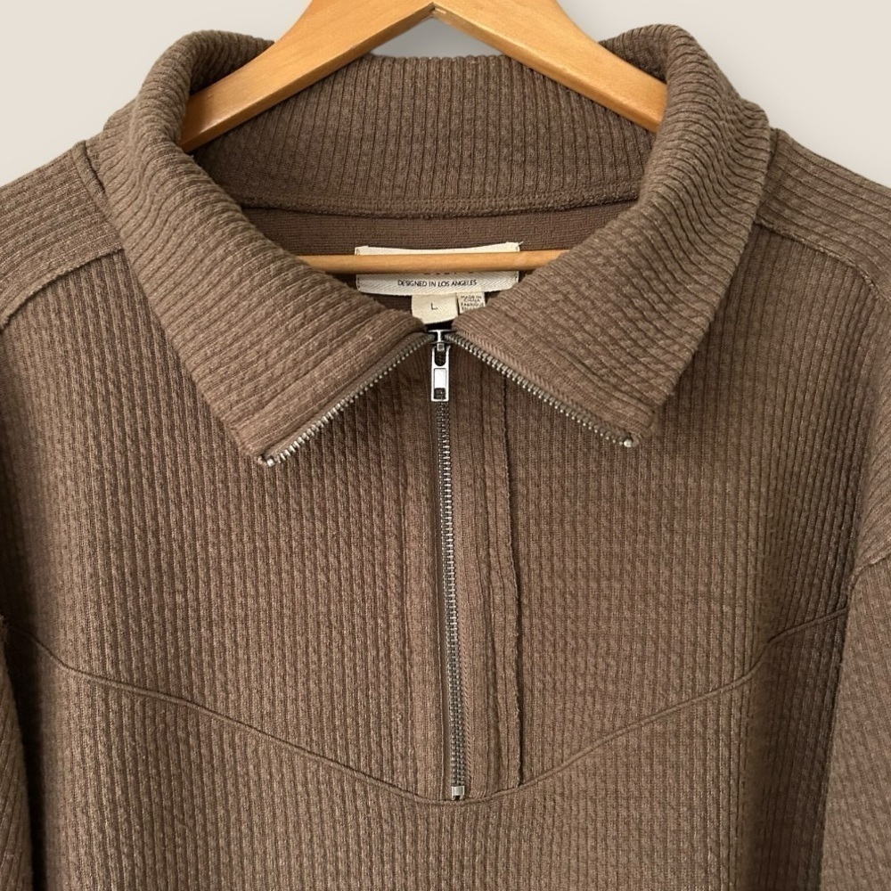 Saltwater LUXE Halfzip Pullover Sweater - Picture 6 of 11